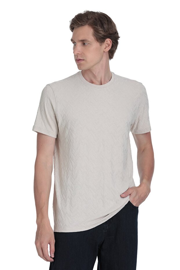 Tricou Stone Regular Fit Crew Neck - 3