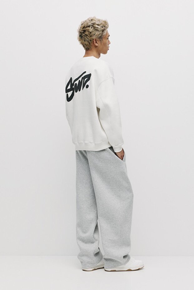 STWD bisiklet yaka sweatshirt - 4