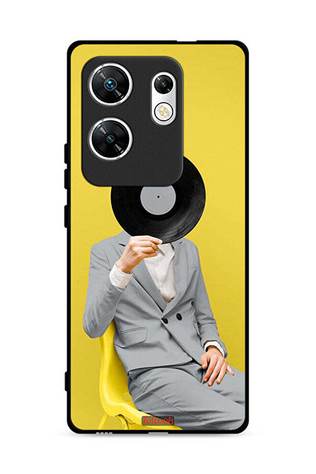 غطاء حماية لهاتف Infinix Zero 30 4G بطبعة فن تجريدي من دي جي
