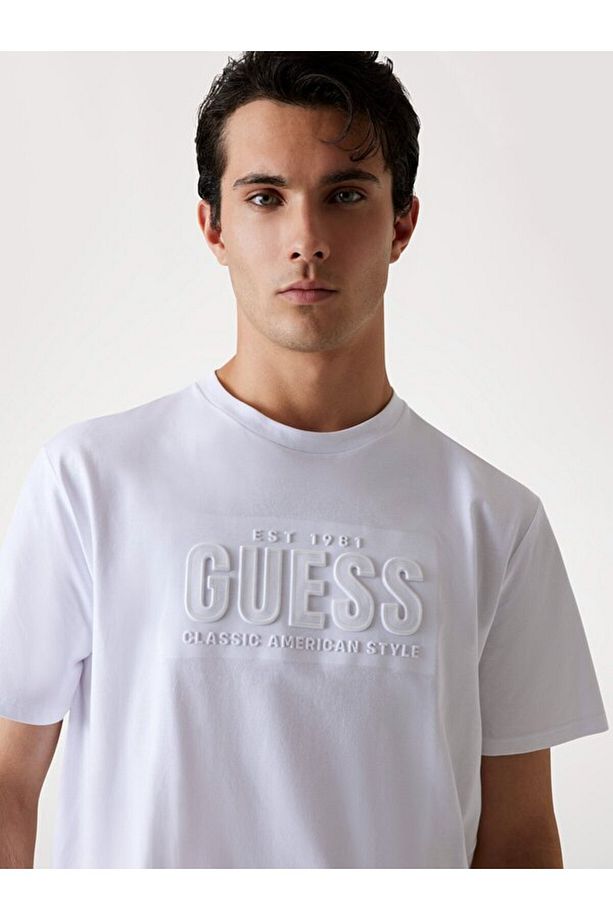 Embosse Erkek Regular Fit T-Shirt - 4