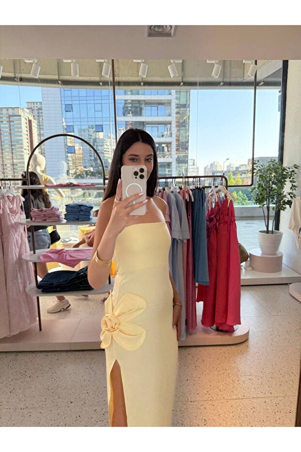 GÜL DETAY ELBİSE - 5