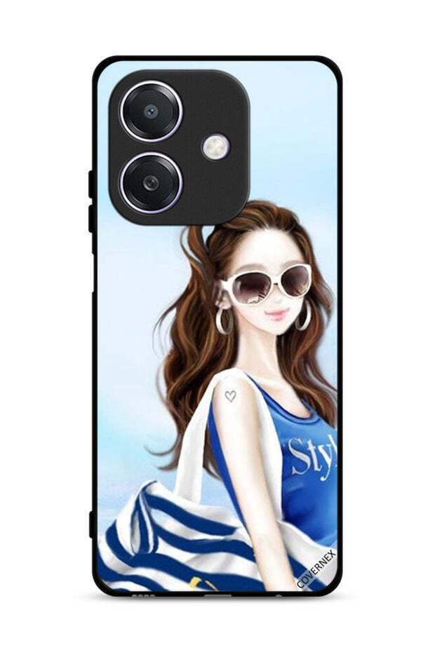 غطاء حماية لهاتف Oppo A3x 5G بتصميم قميص