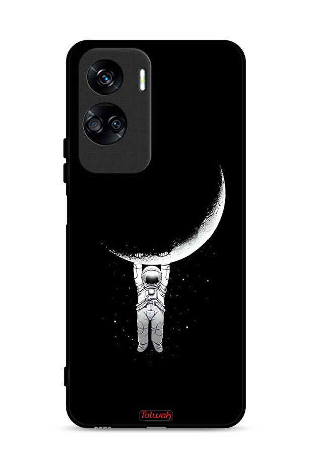 غطاء حماية لهاتف Honor 90 Lite 5G معلق من القمر