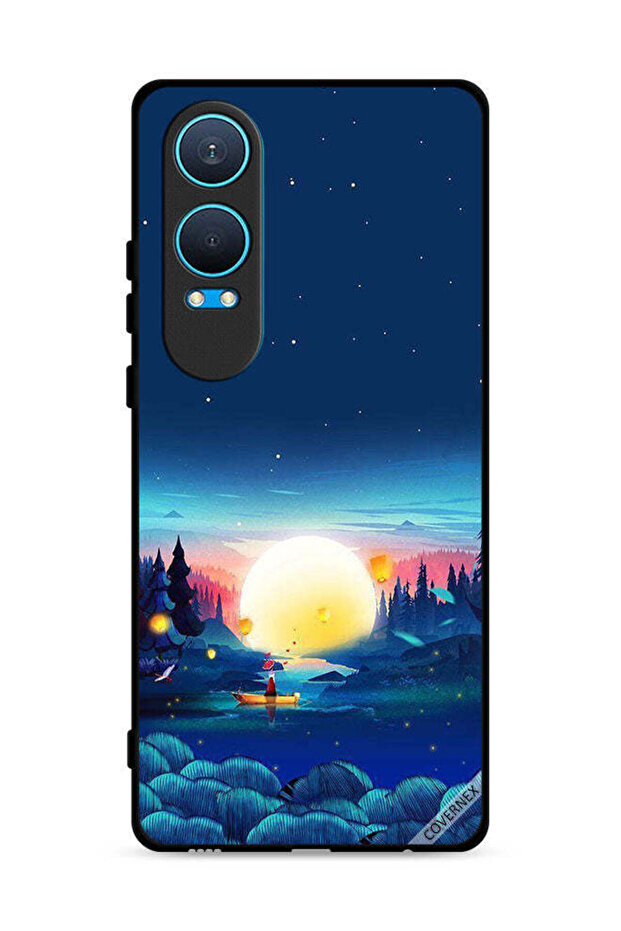 غطاء حماية لهاتف OnePlus Nord CE4 Lite 5G بنقشة غروب الشمس