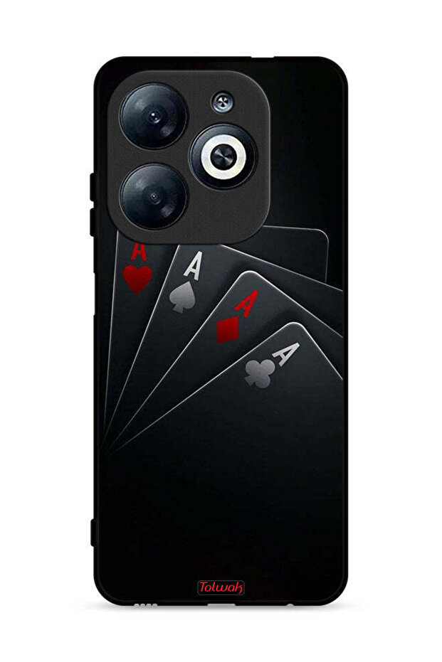 غطاء حماية لهاتف Infinix Smart 8 4G - بطاقات A