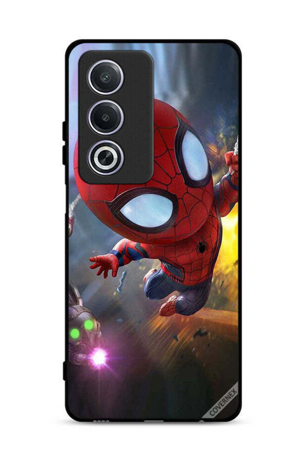 غطاء حماية لهاتف Oppo A3 Pro 5G سبايدرمان في العمل