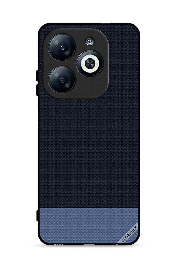 غطاء حماية لهاتف Infinix Smart 8 4G بنقشة أشكال منقطة