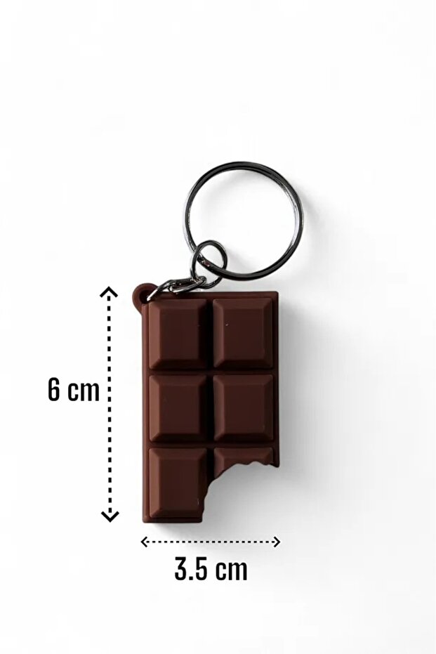 سلسلة مفاتيح بمظهر الشوكولاتة المعضلة - 2