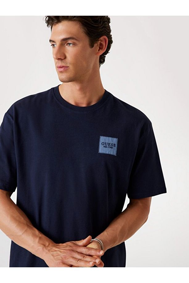Patch Erkek Oversize Fit T-Shirt - 4