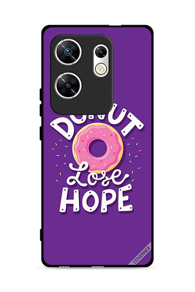 غطاء حماية لهاتف Infinix Zero 30 4G بخلفية Donut Lose Hope