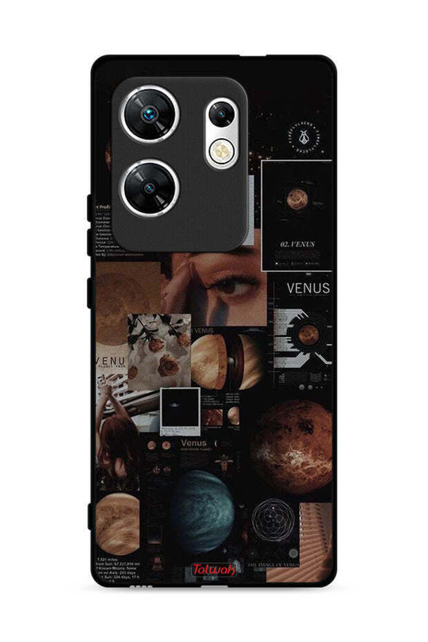 غطاء حماية لجهاز Infinix Zero 30 4G بتصميم فينوس آرت