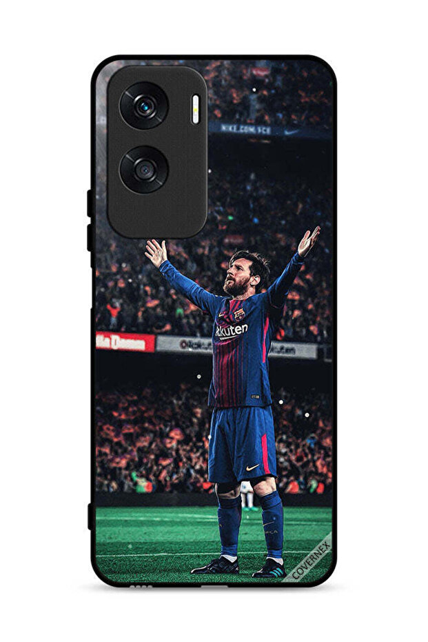 غطاء حماية لهاتف Honor X50i 5G بتصميم ليونيل ميسي