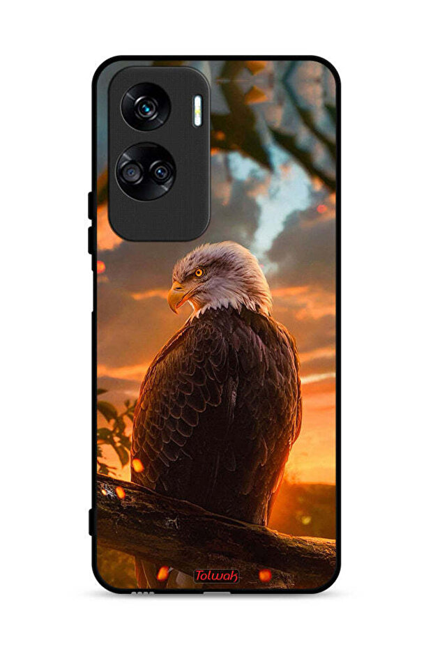 غطاء حماية لهاتف Honor 90 Lite 5G بتصميم النسر