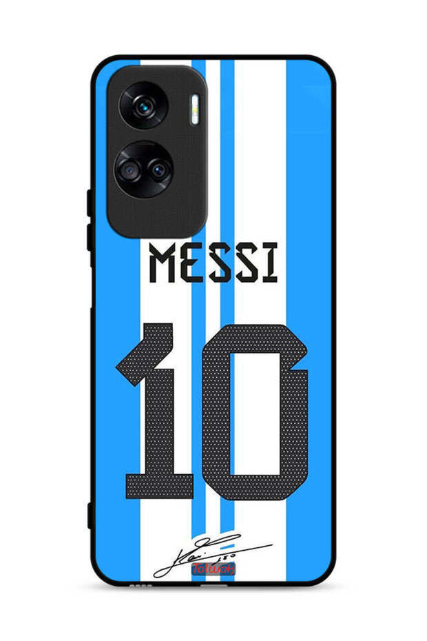 غطاء حماية لهاتف Honor 90 Lite 5G بتصميم Messi 10