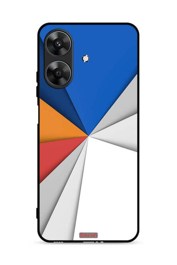 غطاء حماية Realme Note 60 4G مصنوع من مادة مطابقة للفن التجريدي