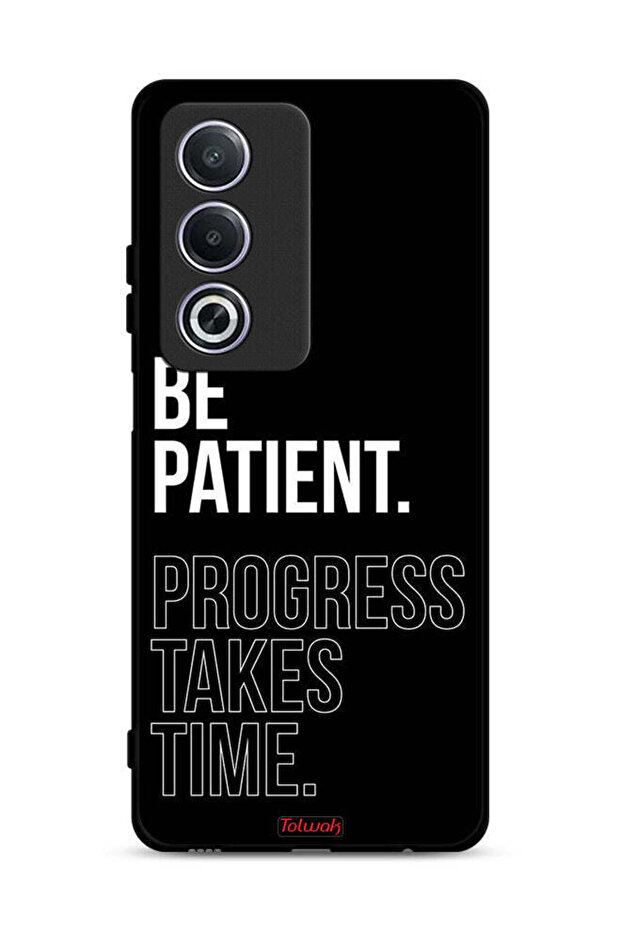 غطاء حماية لهاتف Oppo A3 Pro 5G كن صبورًا فالتقدم يستغرق وقتًا