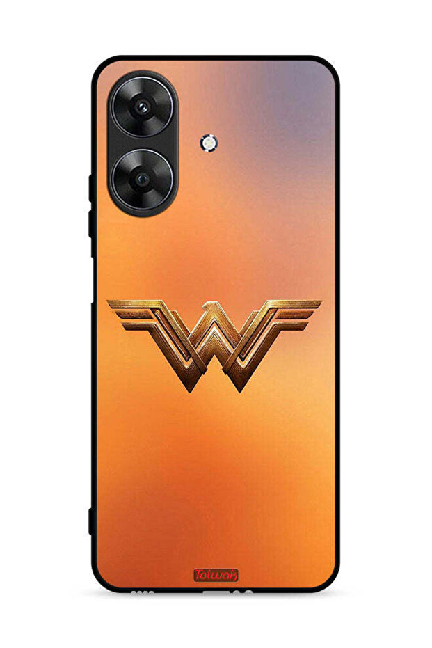 غطاء حماية لهاتف Realme Note 60 4G بشعار Wonder Women