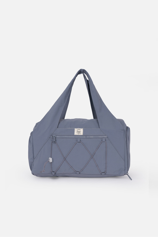 ICONE BAG Kadın Spor ve Yoga Çantası – Çok Cepli, Ayakkabı Bölmeli, Lastik Detaylı, Fermuarlı Ön Cep