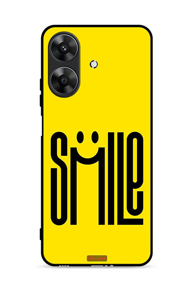 غطاء حماية لهاتف Realme Note 60 4G برسومات ابتسامة