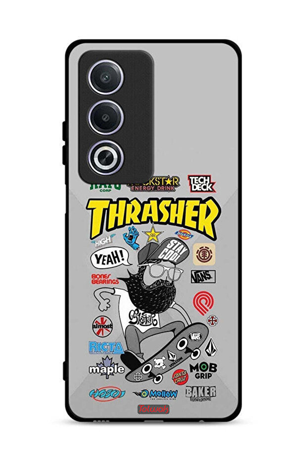 غطاء حماية لهاتف Oppo A3 Pro 5G ملصق Thrasher