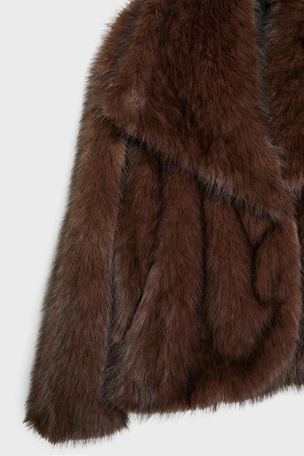 Kısa Suni Ceket - 8