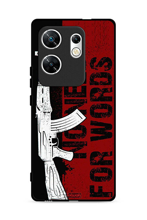 غطاء حماية لهاتف Infinix Zero 30 4G لا داعي للكلمات