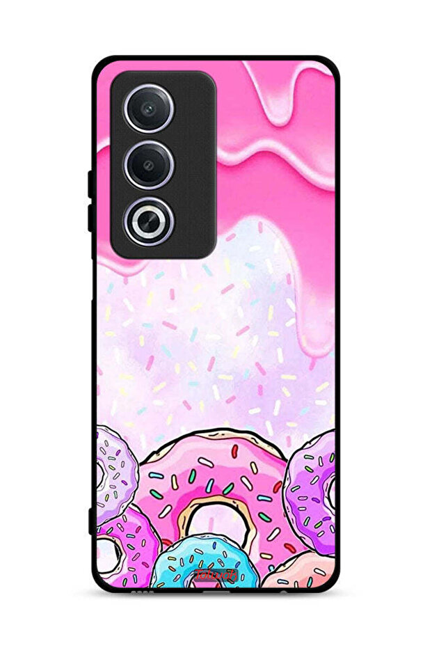 غطاء حماية لهاتف Oppo A3 Pro 5G بألوان دونات
