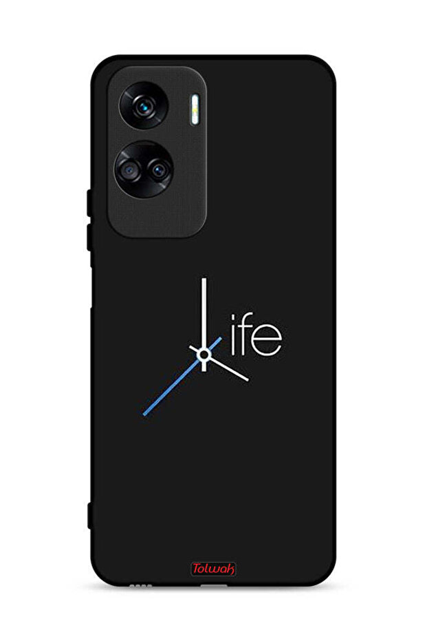 غطاء حماية لهاتف Honor 90 Lite 5G Life Clock