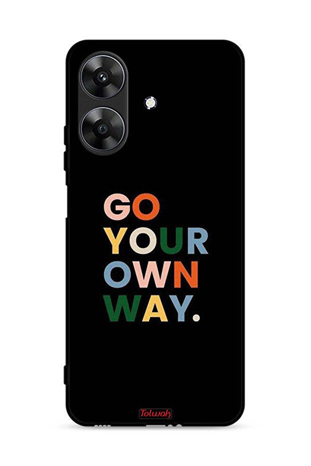 غطاء حماية لهاتف Realme Note 60 4G - انطلق على طريقتك الخاصة