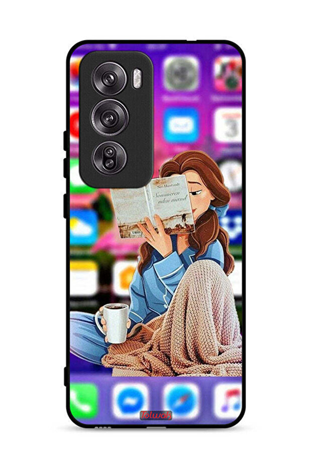 غطاء حماية لهاتف Oppo Reno12 Pro 5G - قراءة