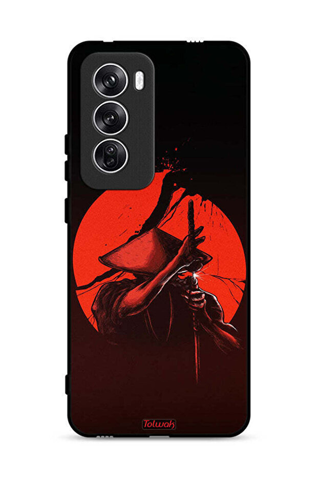 غطاء حماية Oppo Reno12 5G بتصميم محارب السيف