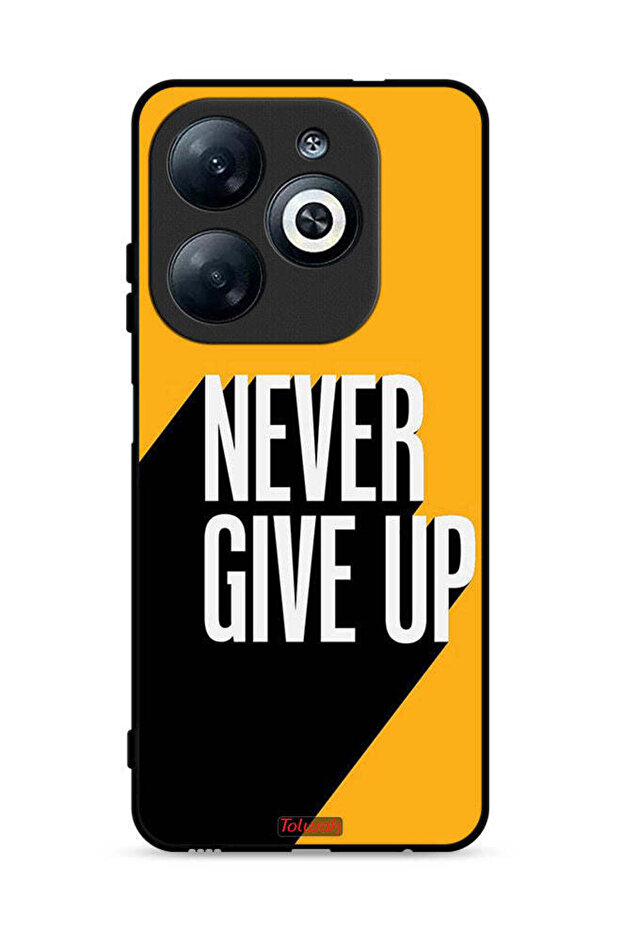 Infinix Smart 8 4G Protective Case Cover Never Give Up