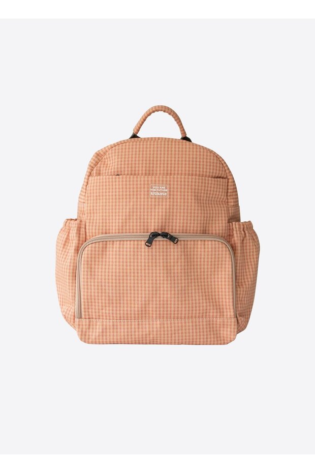 حقيبة ظهر مريحة باللون البرتقالي - 1