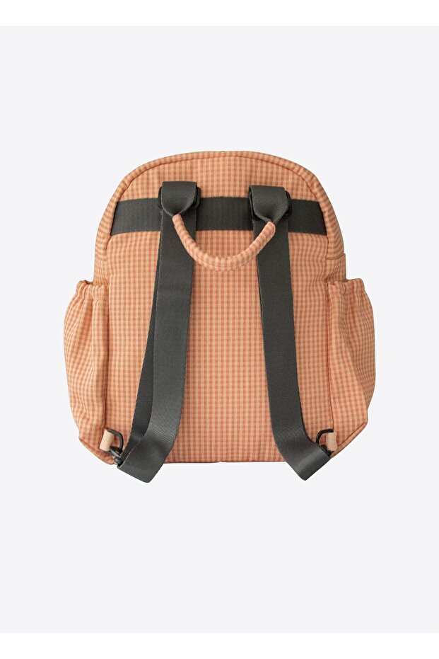 حقيبة ظهر مريحة باللون البرتقالي - 3
