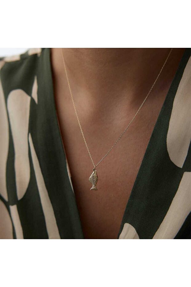 Pullu Balık Kolye - 1