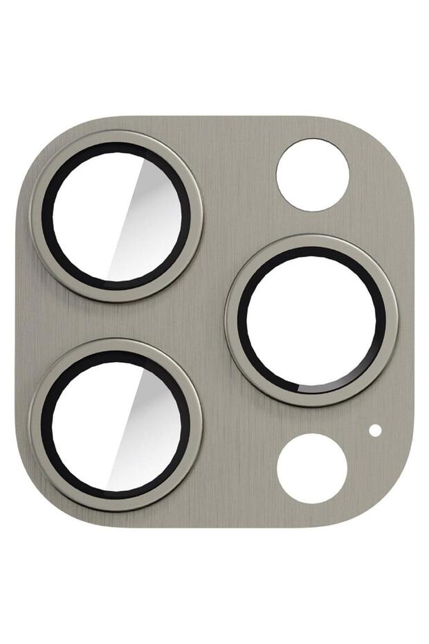 Premium Lens Protector Natural Titanium iPhone 16 Pro/iPhone 16 Pro Max