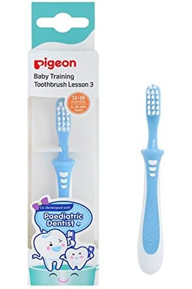 Children Training Toothbrush Lesson 3, Blue