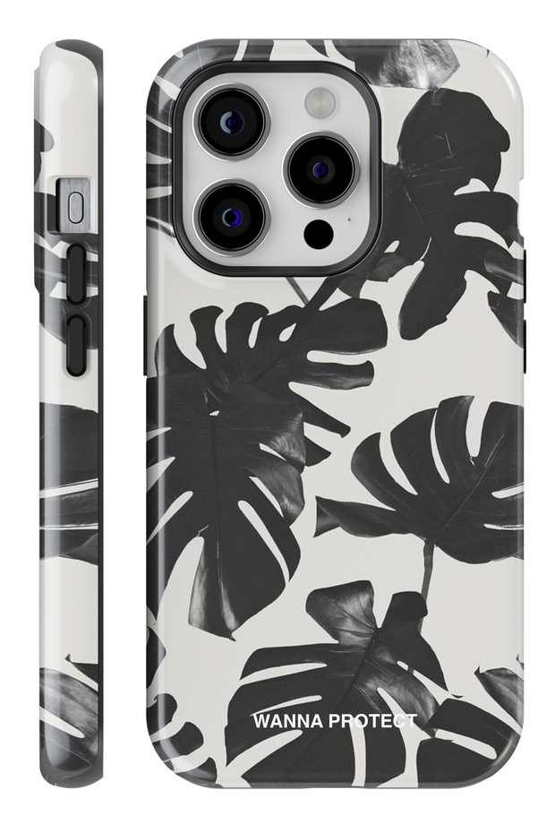 iPhone 14 Pro Max Double Layer Shock-Absorbing Protection Palm Glossy Superior Protect Phone Case