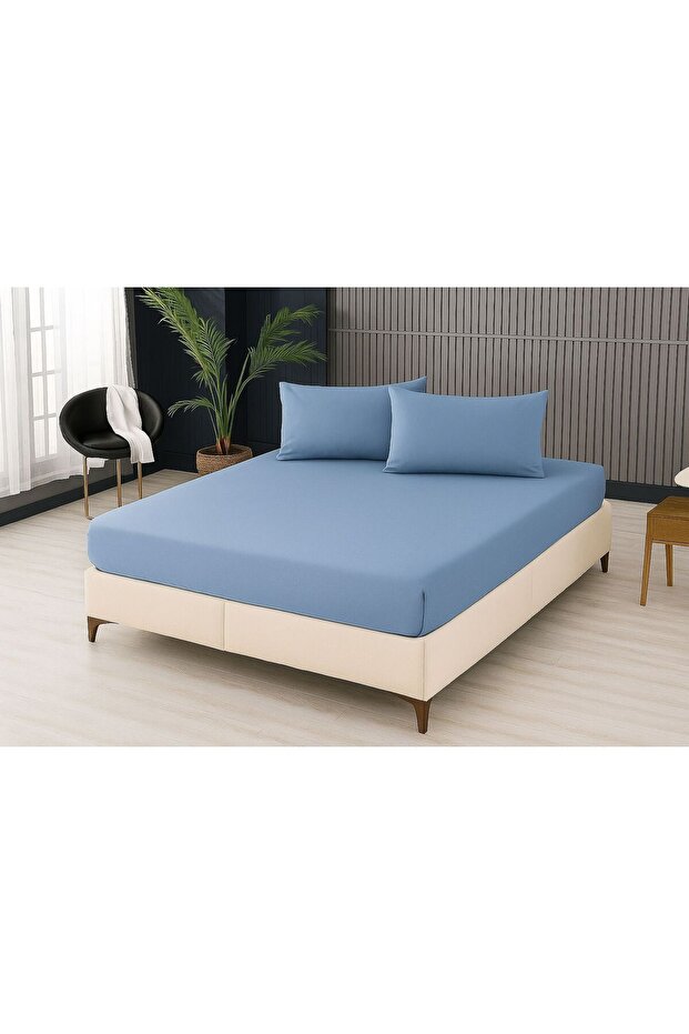 Elastic Single Combed Bed Sheet 100X200