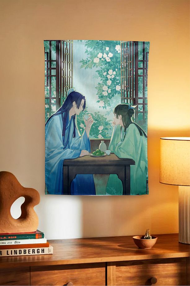 Şifacı Günceleri -The Apothecary Diaries Temalı Anime Duvar Örtüsü Tapestry - 1