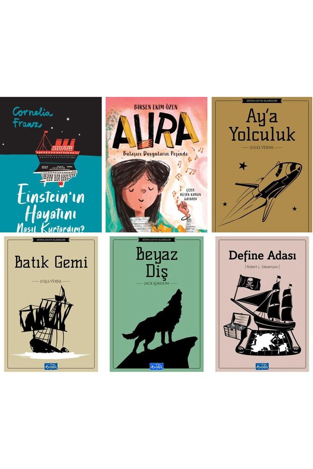Einstein'ın Hayatını Nasıl Kurtardım,Aura,5,6,7.sınıf okuma seti