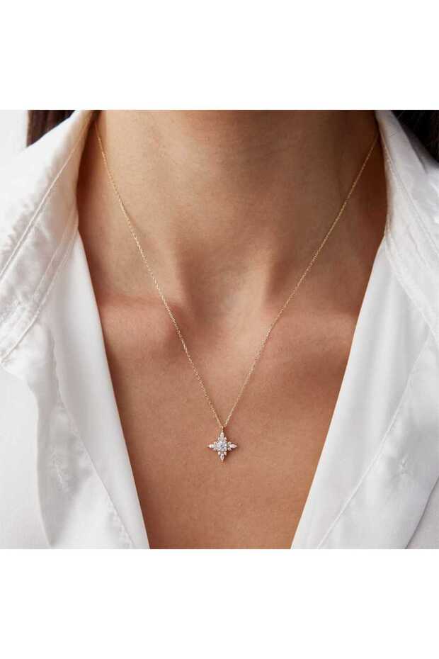 Yıldız Çiçeği Kolye - 1