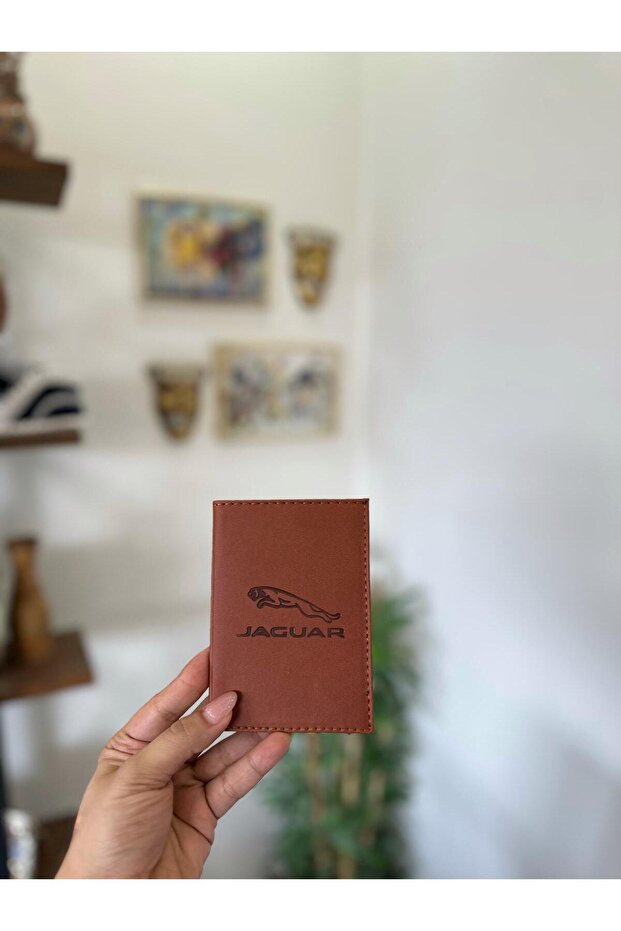 حافظة رخصة السيارة المخيطة من الجلد من Efe، حافظة رخصة السيارة، واقي رخصة السيارة