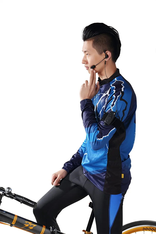 سماعات أذن من النوع C من قطعتين لجهاز EJEAS V6 PRO+ MS8 MS20 سماعة رأس لجهاز الاتصال الداخلي للحكم وحزمة ذراع جهاز الاتصال الداخلي للحكم - 3