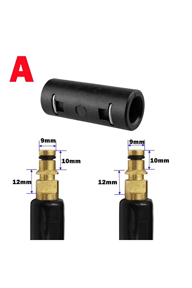 Karcher K2 to K7 Pressure Washer Hose Extension Connector Pipe Adaptor For Karcher AR Blue Bosch Bla