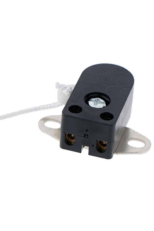 Universal 1Pc Mini Pull Cord Switch Wall Lamp Pull Wire Switch Pull Chain Cord For Ceiling Lamp S... - 6