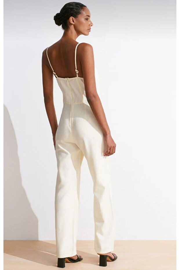 PARÇABOYA LYOCELL DENİM TULUM - 3