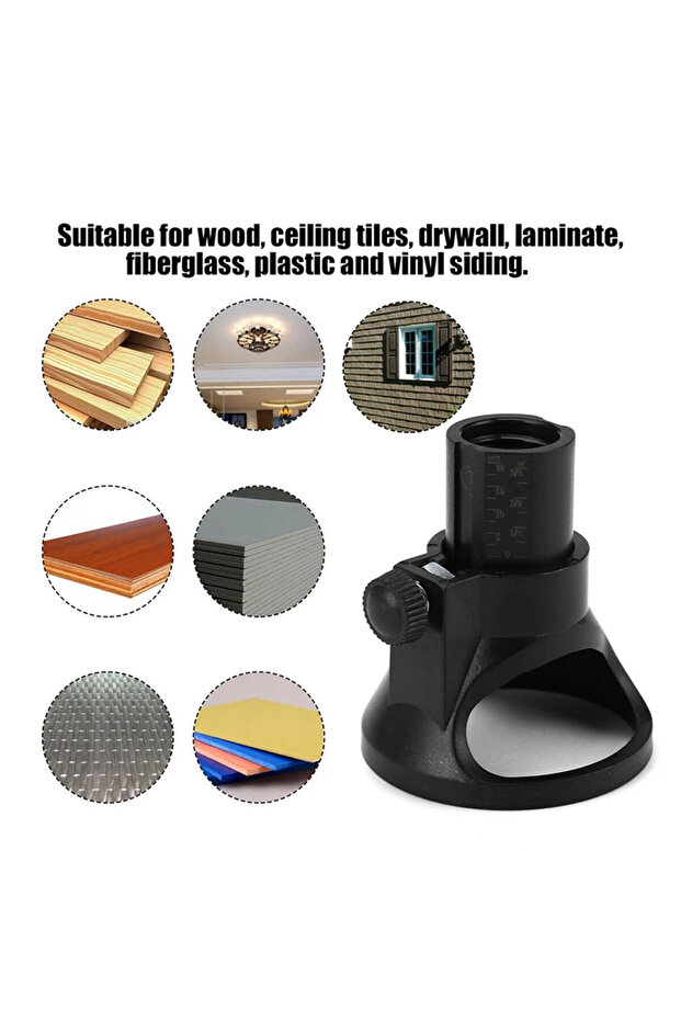 Rotary Tool Guide Rotary Router Milling Cutter Guide Attachment Twist Drill Bit Wood Carving Tool Ki - 5