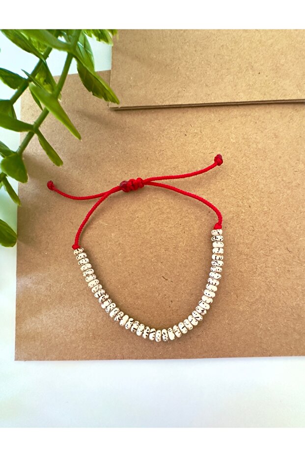 Natural Mantra Bodhi Red Bracelet