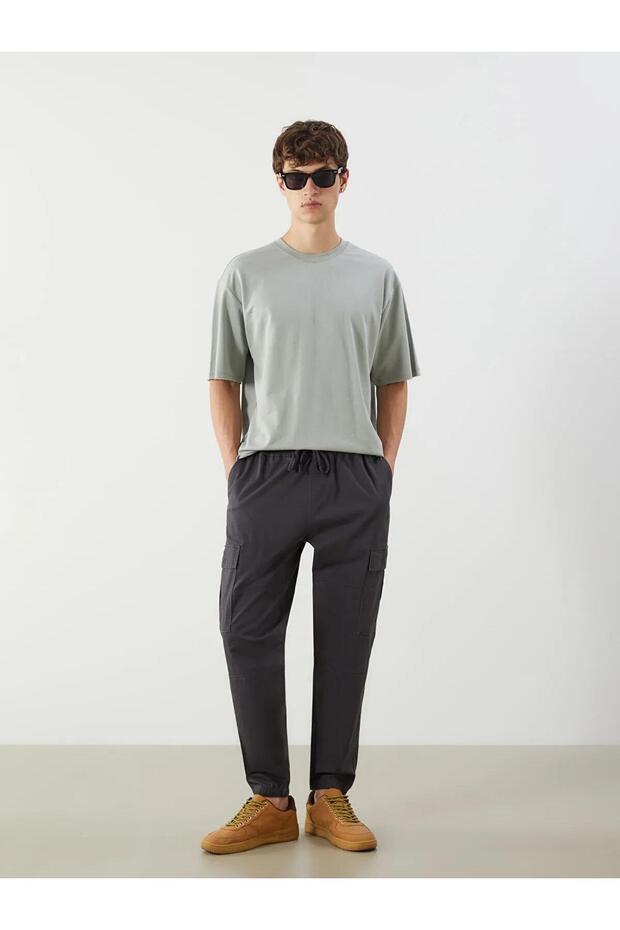 Xside Standard Fit Gabardine Men's Cargo Pants (W5)